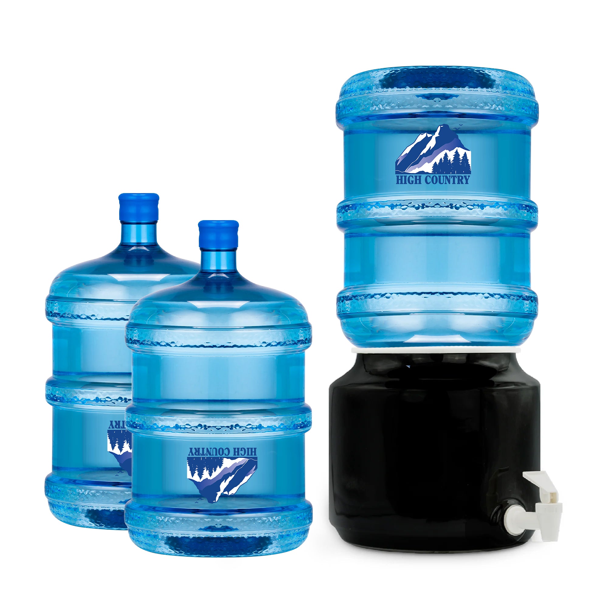 Black Ceramic Pack (Ceramic Dispenser + 3 x 15L bottles) High Country